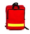 34-liter trauma first-aid bag with 3 kits and flap