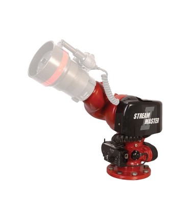 Canon incendie AKRON® StreamMaster II 3482 électrique rouge avec tête 5178 atténuée - MMF Protection & Sécurité