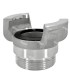 Half coupling without lock male threaded sleeve | MMF.fr