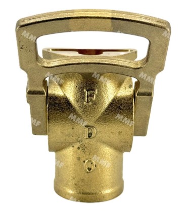 Hugjet dmb/brass valve type dn 40 12/12 | MMF.fr