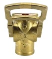 Hugjet dmb/brass valve dn 40 12/12