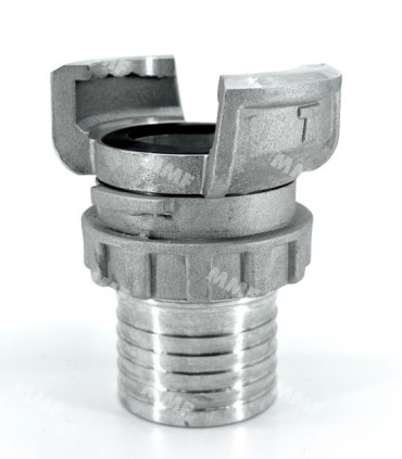 Half coupling DSP and AR ring bushing PN25 aluminium | MMF.fr