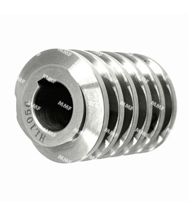 Boston Gear hardened steel worm gear for AKRON mechanisms.