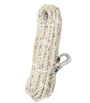 Nylon rope 18 mm length 20 m with snap hook | MMF.fr