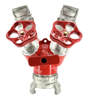 Fire division with two aluminum valves | MMF.fr