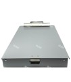 Single-drawer paper holder grey anodized 34.5 X 22.3 CM