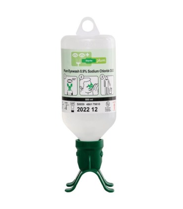 500 ml duo bottle saline solution PLUM 4861 | MMF.fr