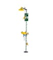 Pedestal safety shower with eye wash station for outdoor use K 8010