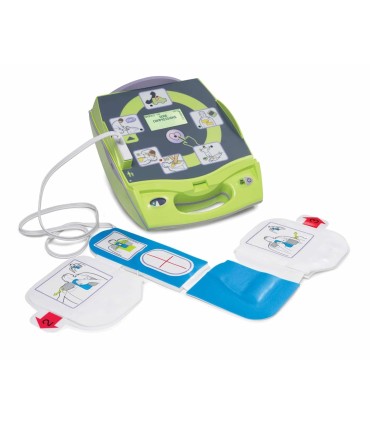 Defibrillator zoll aed+ semi automatic electrodes cprd adult| MMF.