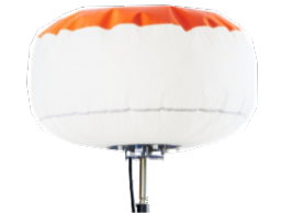 Ballon éclairant Luccia 700 - 6 LED - 230V - 115W - 18 000lm + batterie 4h