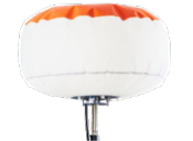 Ballon éclairant Luccia 700 - 6 LED - 230V - 115W - 18 000lm + batterie 4h